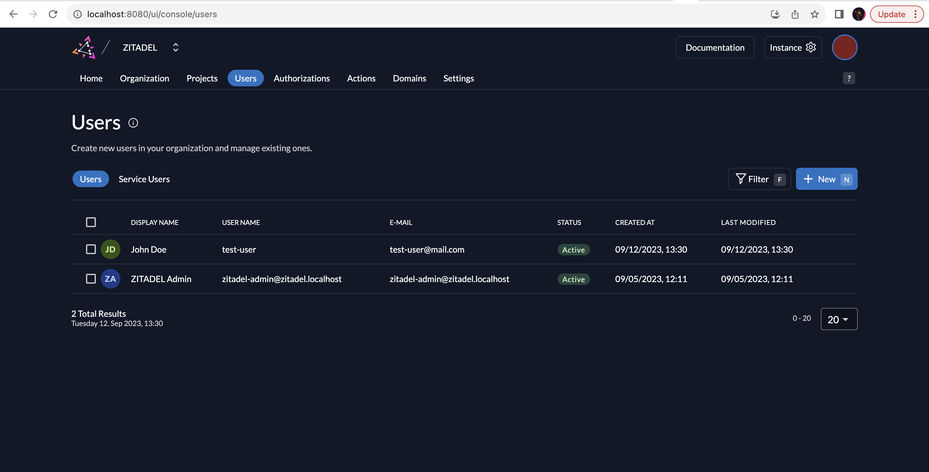 Migrating users from Keycloak to ZITADEL